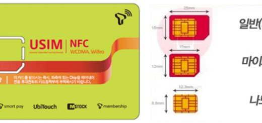 유심칩 규격